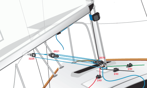 j24 sailboat parts