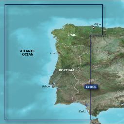 Garmin BlueChart g2 Vision HD - VEU009R - Portugal & NW Spain - microSD /SD