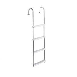 Garelick Pontoon Boarding Ladder - 2x4 Steps (Permanent Mount)
