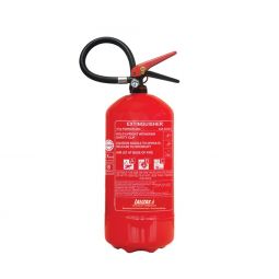 Lalizas Fire Fighting - Fire Extinguisher Dry Powder 9 kg MED w/ Wall Bracket (EN, ES, HR)
