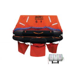Lalizas Life Rafts - OCEANO SOLAS Throw-Overboard Canister (A) - 6 Person