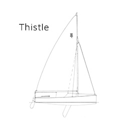 thistle sailboat parts