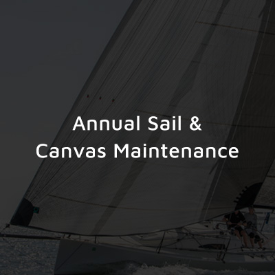 Annual Sail & Canvas Maintenance
