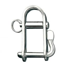 Ronstan Shackle, Halyard, Pin 3/16 in., L:22mm, W:15mm