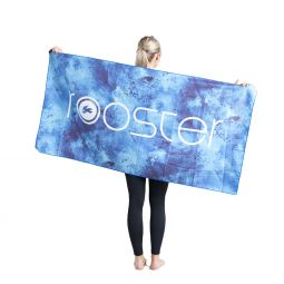 Rooster Microfibre Quick Drying Towel - Azure