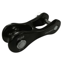 Tylaska H20 2:1 Aluminum Halyard Shackle (with Pulley)
