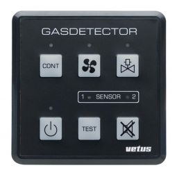 Vetus Gas & Carbon Monoxide Detector 12/24V, incl. Sensor
