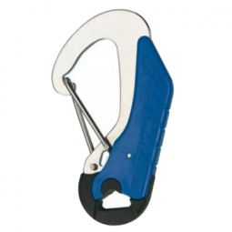 Wichard Safety Snap Hook - Double Action - Blue