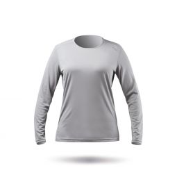 Zhik T-Shirt - UV Active Long Sleeve - Grey (Women)