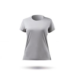 Zhik T-Shirt - UV Active Short Sleeve - Grey (Women)