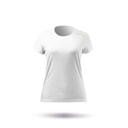 Zhik T-Shirt - UV Active Short Sleeve - White (Women)