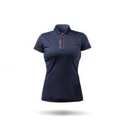 Zhik UV Active Zip Sports Polo (Women) - Navy