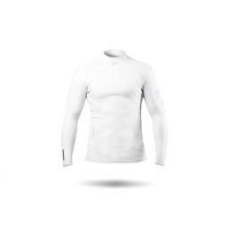 Zhik Rash Guard - Eco Spandex - Long Sleeve Top - White (Men)