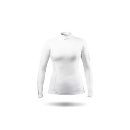 Zhik Rash Guard - Eco Spandex - Long Sleeve Top - White (Women)