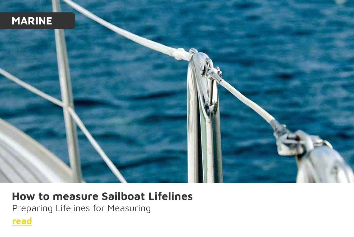 How to measure Sailboat Lifelines