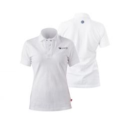 Rooster Women's Technical Polo - White