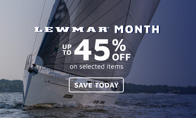 Lewmar Month up to 45%