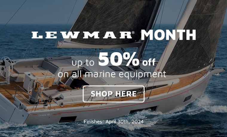 Lewmar Month up to 50% off